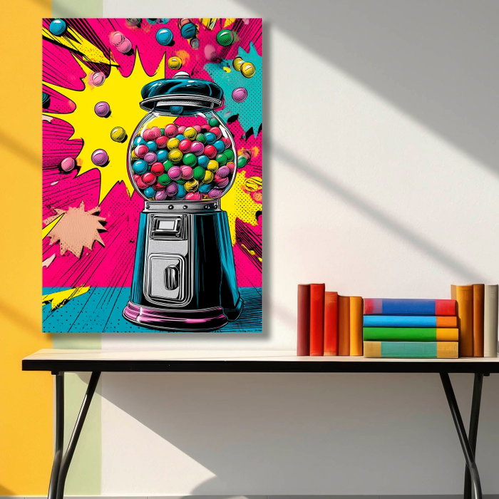 Wallity Pintura Decorativa en Lienzo Multicolor 45 x 70 cm Wallity Pintura Decorativa en Lienzo Multicolor 45 x 70 cm